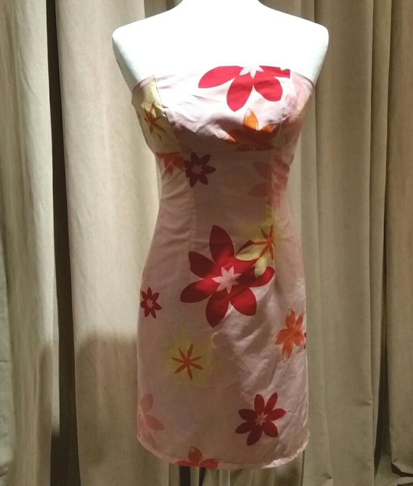 Strapless sundress/swimdress